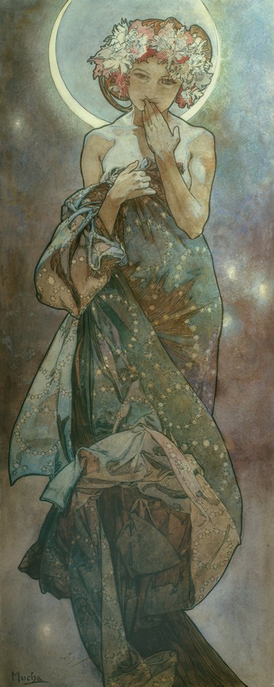 Luar de Alphonse Mucha