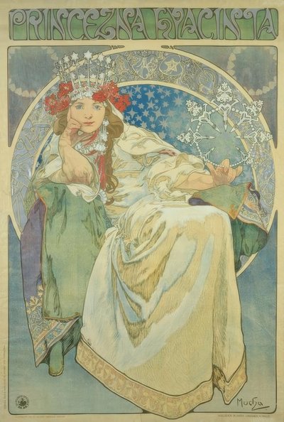 Princesa Jacinto de Alphonse Mucha