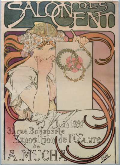 Salon des Cent de Alphonse Mucha