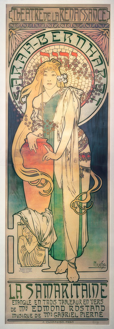 Sarah Bernhardt - La Samaritaine de Alphonse Mucha