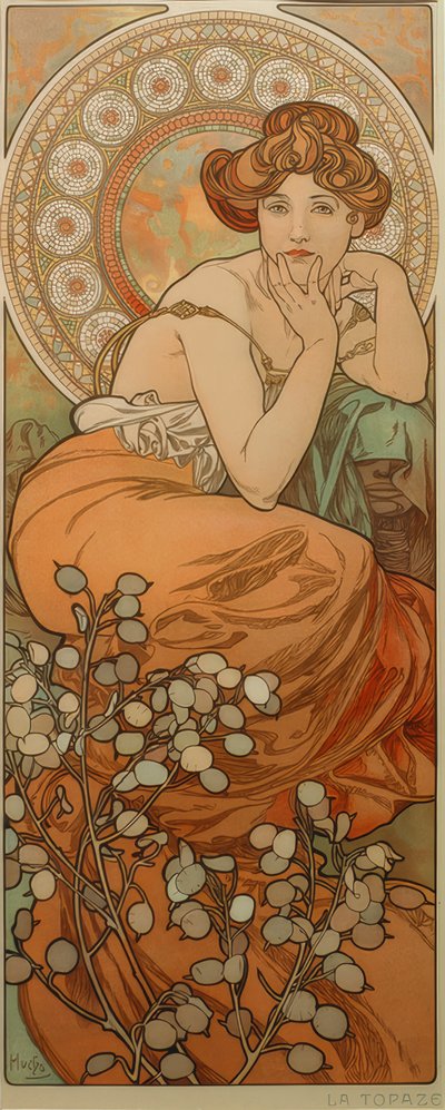 Topo de Alphonse Mucha