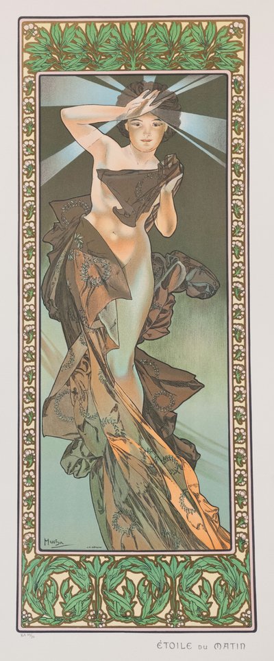 Estrela da Manhã A Estrela da Manhã, 1902. de Alphonse Mucha