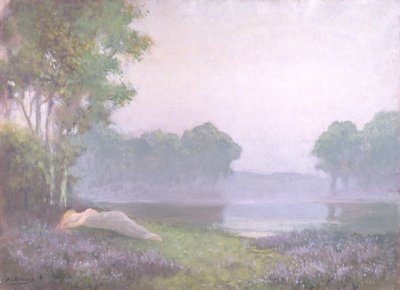 Dormindo na urze, manhã, 1935 de Alphonse Osbert