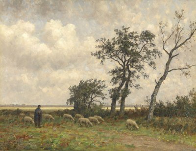 Paisagem em Drenthe de Alphonse Stengelin