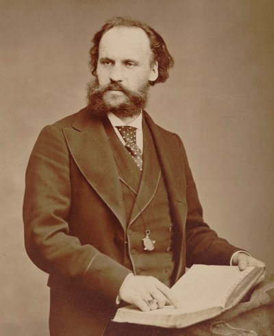 Retrato do compositor Charles Lenepveu 1840-1910, 1875. de Alphonse Terpereau