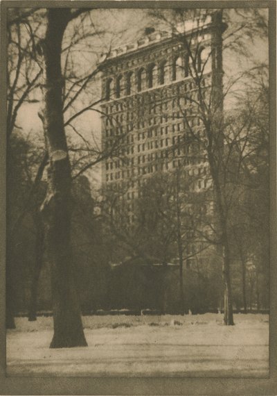 [Edifício Flat Iron, Nova Iorque] de Alvin Langdon Coburn