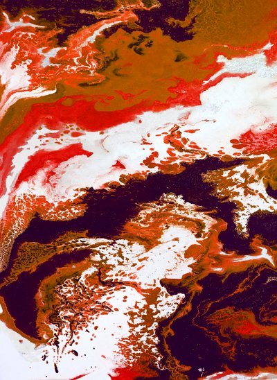 Fluxo de lava abstrato de Alyson Storms