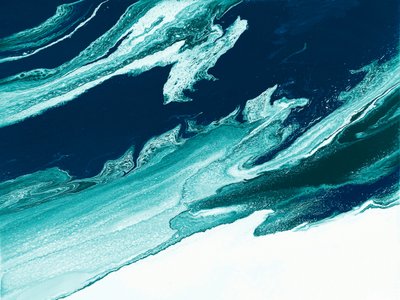 Onda do mar abstrata de Alyson Storms