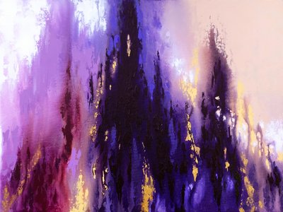 Brilho violeta intenso de Alyson Storms