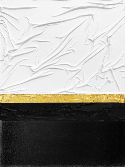 Elegante Dourado Preto Branco de Alyson Storms