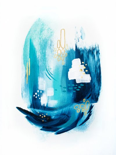 Movimento Fluid Aqua Gold de Alyson Storms