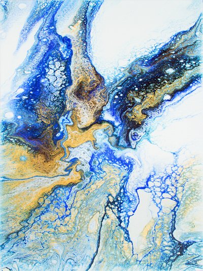 Fluxo Azul Dourado de Alyson Storms