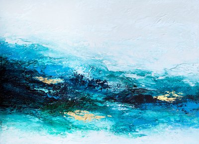 Ondas douradas do oceano de Alyson Storms