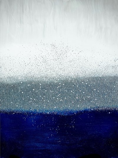 Azul profundo cintilante de Alyson Storms