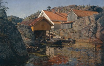 Entre rochas, Mol, Nye-Hellesund de Amaldus Nielsen