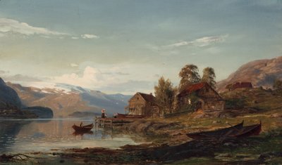 Junto ao fiorde de Amaldus Nielsen