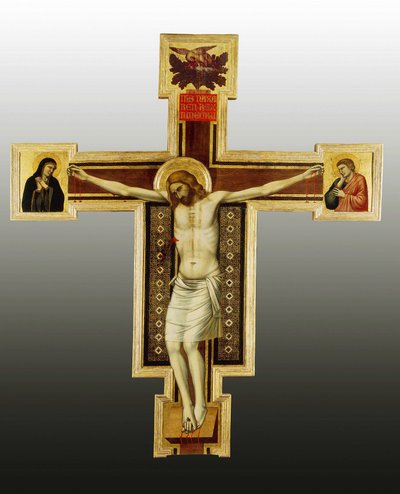 Crucificação, XIVeme siecle
Pintura do estúdio do Giotto (1266-1337)
San Felice na Piazza, Florença
Huile sur bois
©Battaglini/Leemage de Ambrogio Bondone (workshop) Giotto