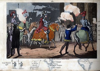 Carlos VIII (1470-1498) entrou em Roma, ganhando em 31 de dezembro de 1494. Foi declarado Imperador do Oriente, antes de ir a Nápoles para aí fazer valer os seus direitos. Arrasto e sepultura por Ambroise Tardieu, em 1825. de Ambroise Tardieu