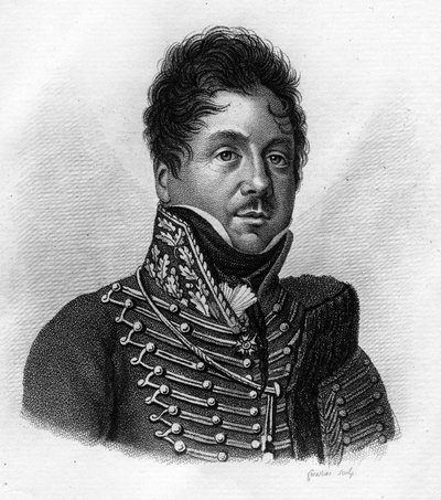 François FOURNIER SARLOVEZE (Sarlovese) 1774-1827- em "Retratos de generais franceses seguindo as vitórias e conquistas dos franceses". Gravado por Ambroise Tardieu em 1818. Colecção Stella. de Ambroise Tardieu