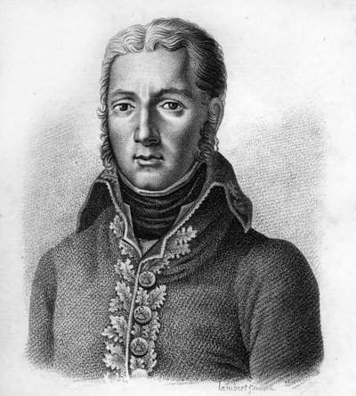Jean Victor (Jean-Victor) Moreau (1763-1813), general francês. em "Retratos de generais franceses seguindo as vitórias e conquistas dos franceses". Gravado por Ambroise Tardieu em 1818. Colecção Stella. de Ambroise Tardieu