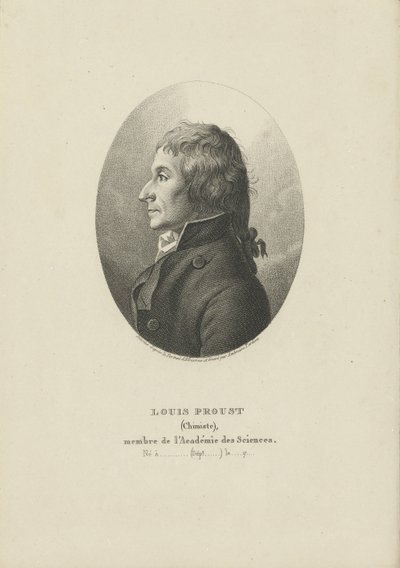 Retrato de Joseph Louis Proust 1754-1826, c. 1800. de Ambroise Tardieu