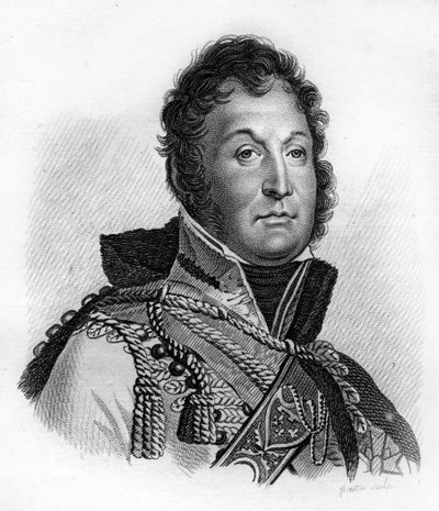 O Duque de Orleães, que se tornou Luís Filipe I (1773-1850), Rei dos franceses, - em "Retratos dos generais franceses após as vitórias e conquistas dos franceses". Gravado por Ambroise Tardieu em 1818. Colecção Stella. de Ambroise Tardieu