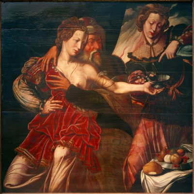 Loth e as suas filhas de Ambrosius Benson