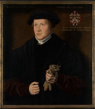 Retrato de Otho Stochoven (óleo sobre painel) de Ambrosius Benson