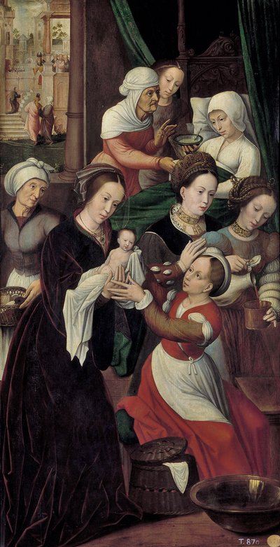 A Natividade da Virgem Maria de Ambrosius Benson