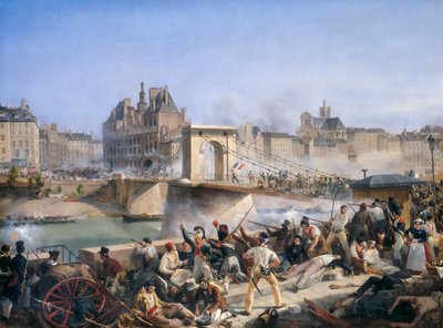 Ataque ao Hotel de Ville e Combate na Pont d