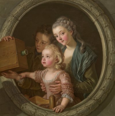 A Câmara Obscura, 1764. de Amédée van Loo