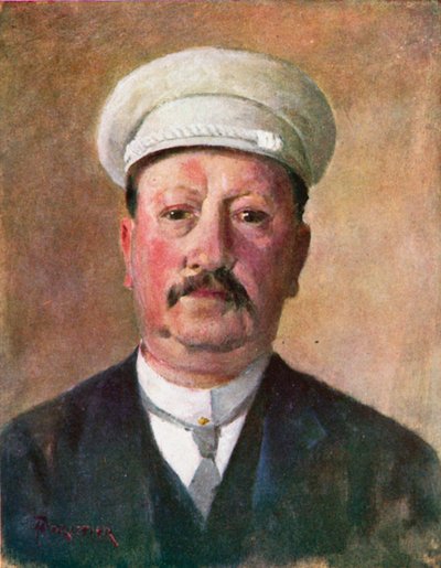 Um burguês flamengo (litografia a cores) de Amedee (after) Forestier