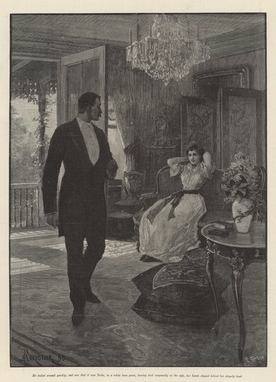 Uma Ala do Portão Dourado, de Bret Harte de Amedee Forestier
