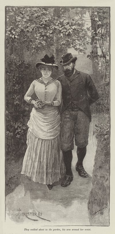 Amor cego, por Wilkie Collins de Amedee Forestier