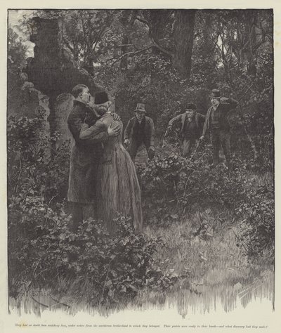Amor cego, por Wilkie Collins de Amedee Forestier