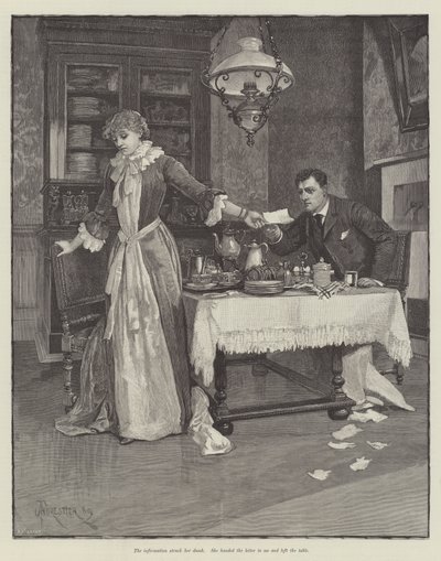 Amor cego, por Wilkie Collins de Amedee Forestier