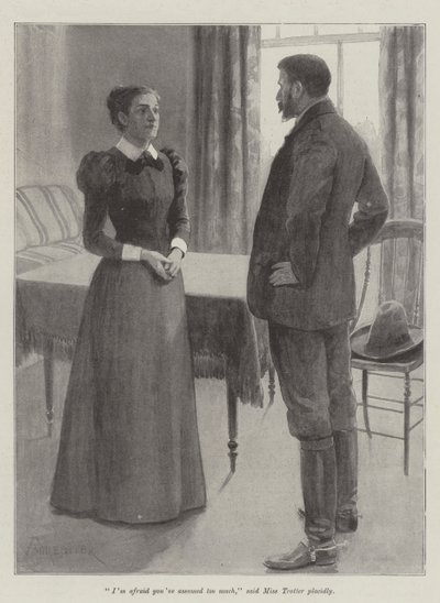 Governanta do Sr. Bilson, por Bret Harte de Amedee Forestier
