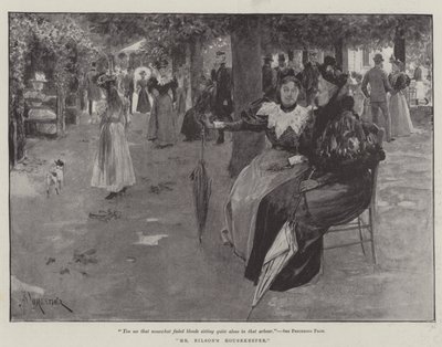 Governanta do Sr. Bilson, por Bret Harte de Amedee Forestier