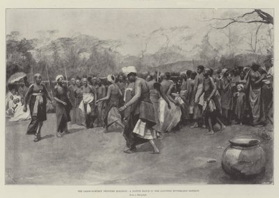 A questão da fronteira de Lagos-Daomé, uma dança nativa no distrito do hinterland em disputa de Amedee Forestier
