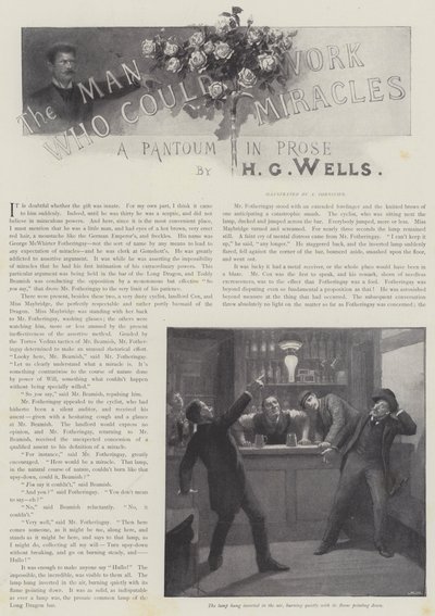 O homem que poderia trabalhar milagres, por HG Wells de Amedee Forestier