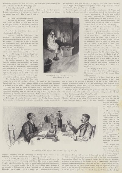 O homem que poderia trabalhar milagres, por HG Wells de Amedee Forestier