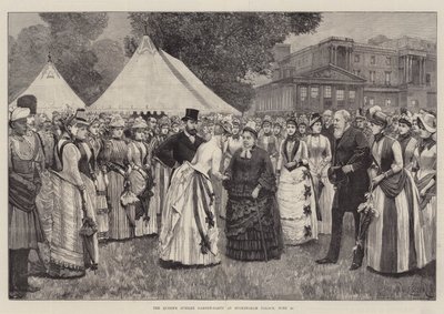 Festa do Jubileu da Rainha no Palácio de Buckingham, 29 de junho de Amedee Forestier