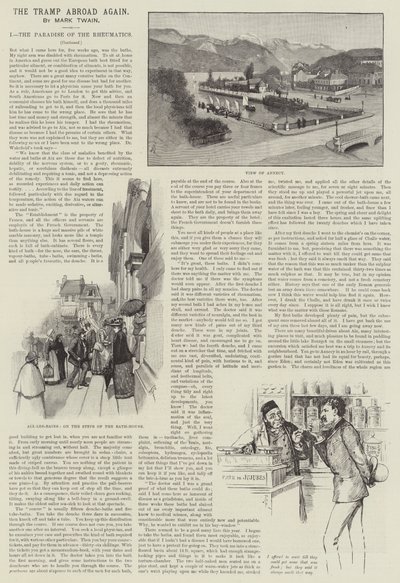 The Tramp Abroad Again, de Mark Twain de Amedee Forestier