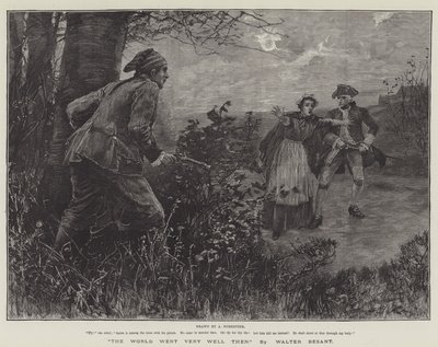 O mundo foi muito bem então, por Walter Besant de Amedee Forestier