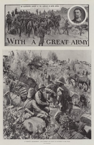 Com um grande exército de Amedee Forestier