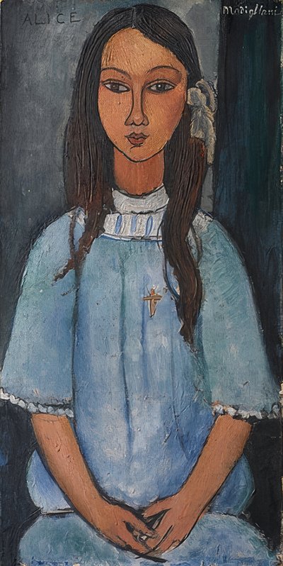 Alice. Um 1918 de Amedeo Modigliani