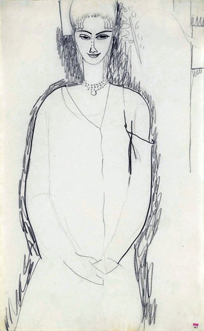 Anna Akhmatova, 1911 de Amedeo Modigliani