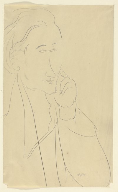 Busto de Zborowski de Amedeo Modigliani