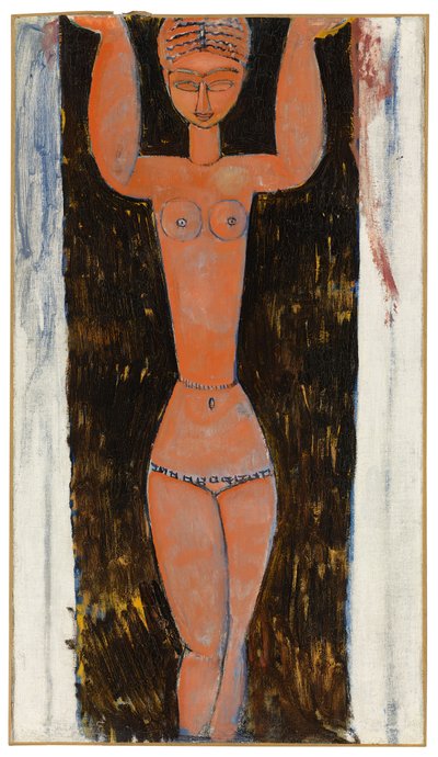 Cariátide, 1913 de Amedeo Modigliani