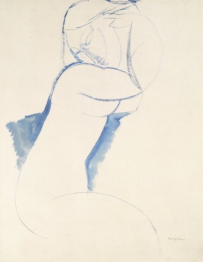 Cariátide, c.1913 de Amedeo Modigliani